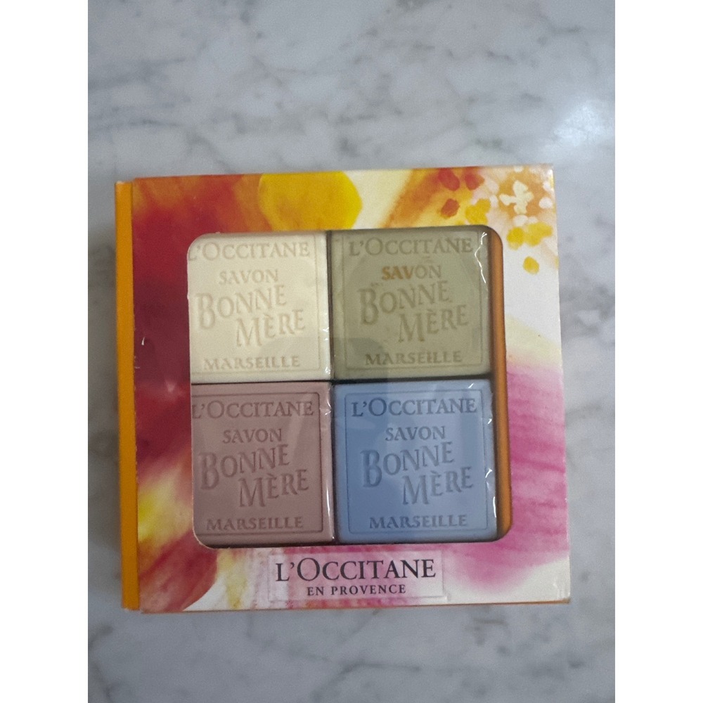 L'Occitane Bonne Mere Soap Collection 4x100g Pur Vegetal Made in France Set